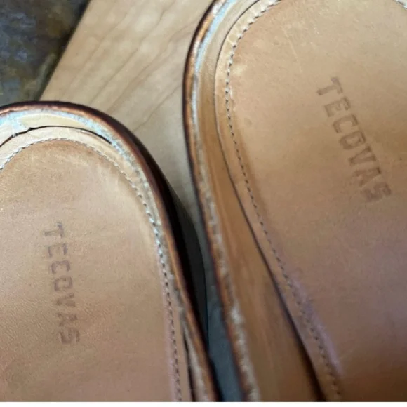 Tecovas shoe boot, dark distressed brown, 9B, EUC, leather sole , inner sole - Picture 2 of 8